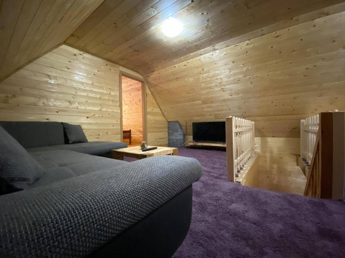 Wooden House With A Waterfall "Stipanov Mlin" Villa Plitvička Jezera Kültér fotó